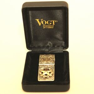 Vogt Money Clip Sterling Silver and Gold